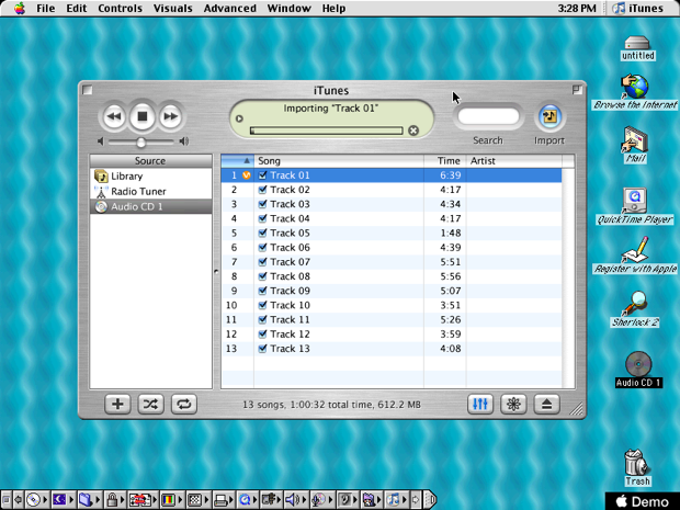 iTunes 2 Music Library (2001)